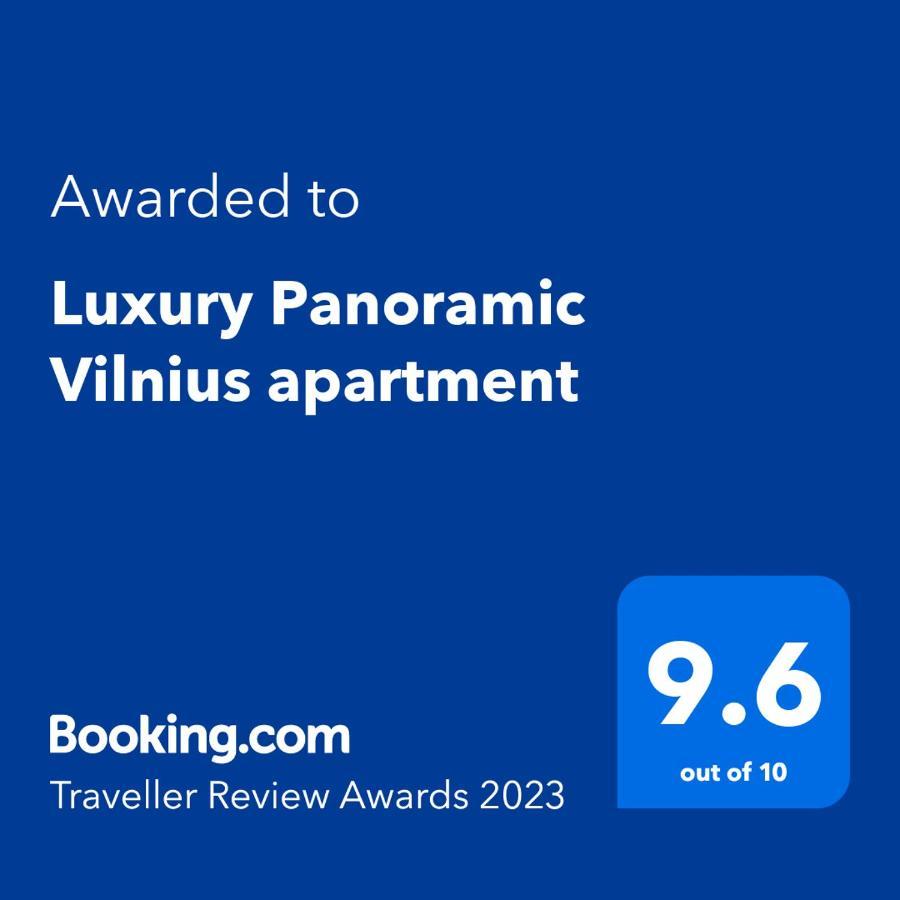 Luxury Panoramic Vilnius Apartment Exterior photo