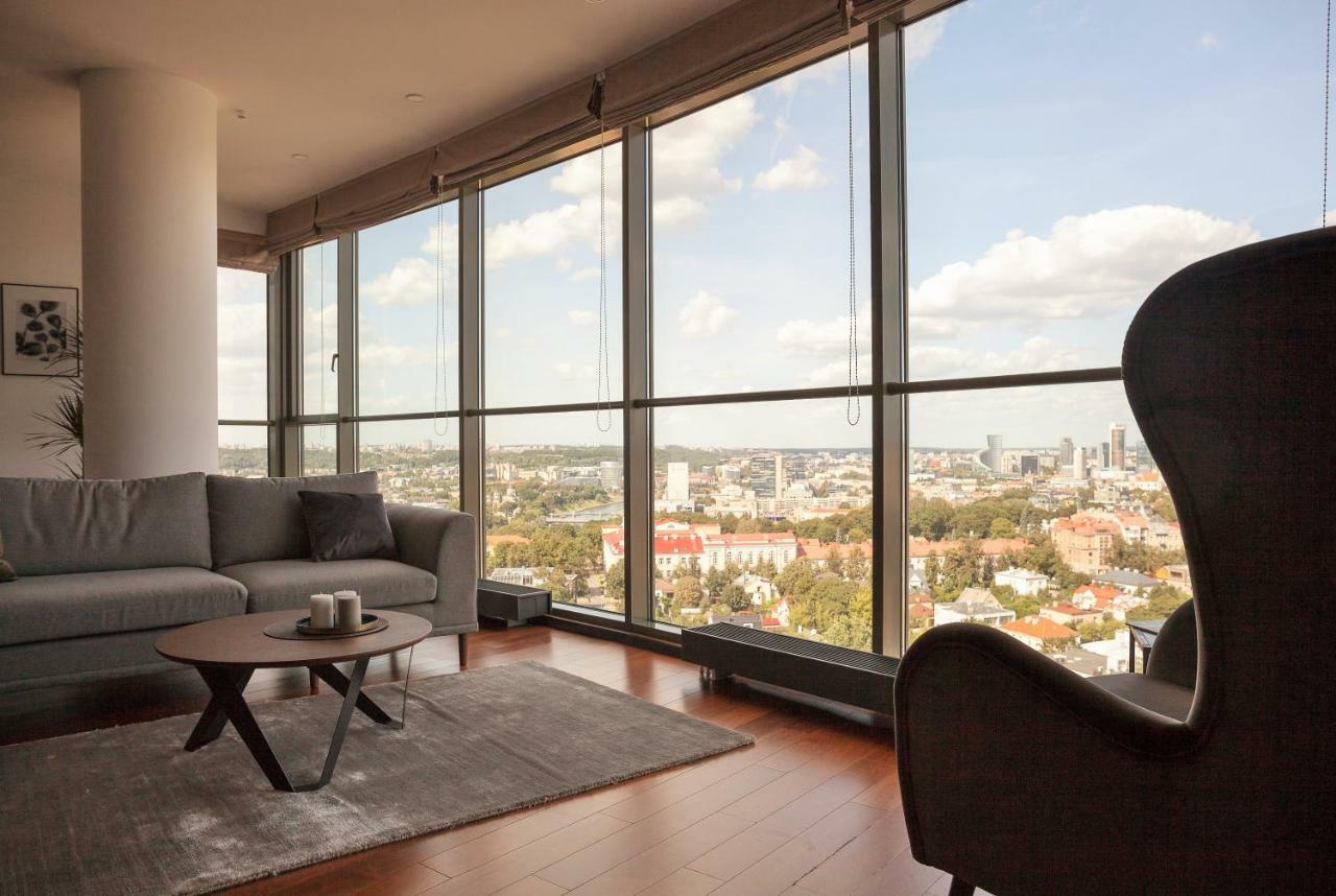 Luxury Panoramic Vilnius Apartment Exterior photo