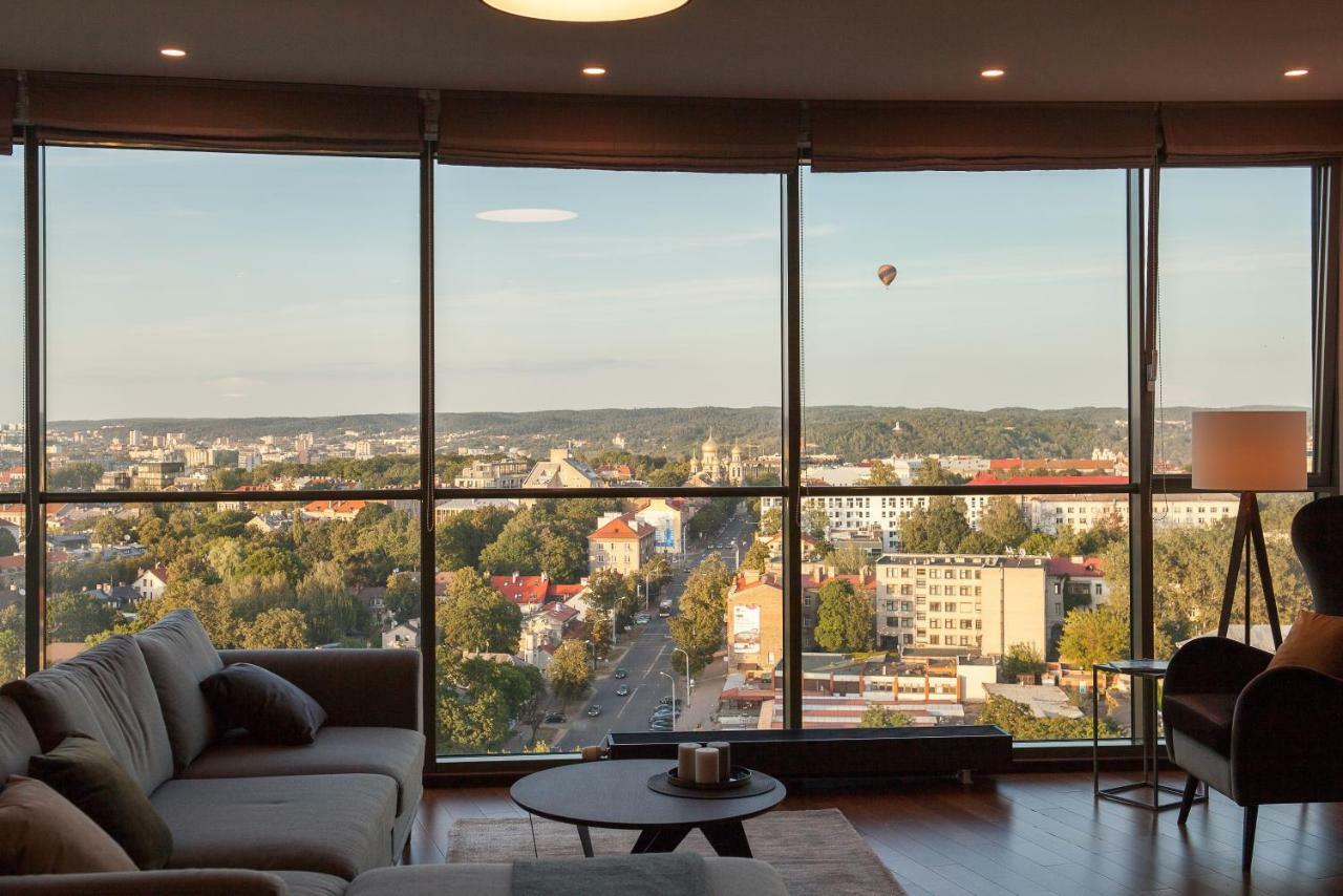 Luxury Panoramic Vilnius Apartment Exterior photo