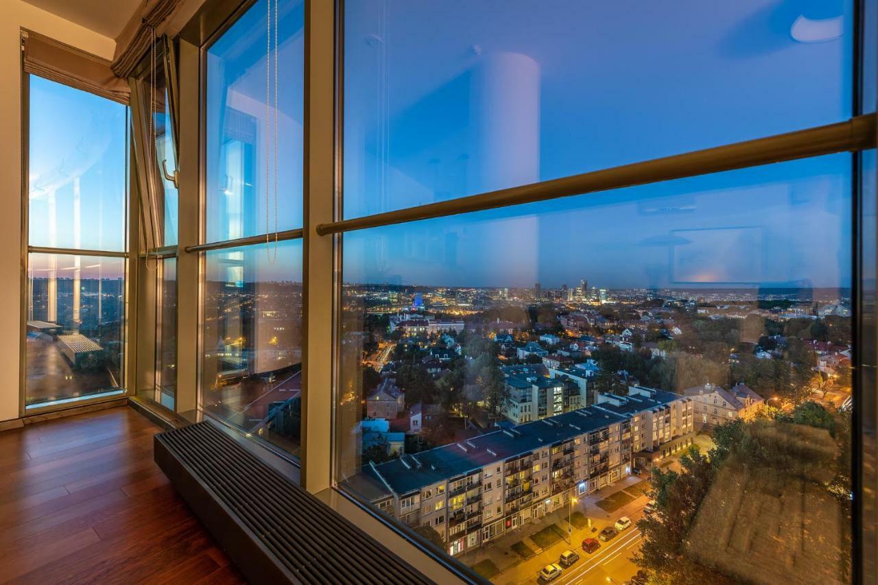 Luxury Panoramic Vilnius Apartment Exterior photo